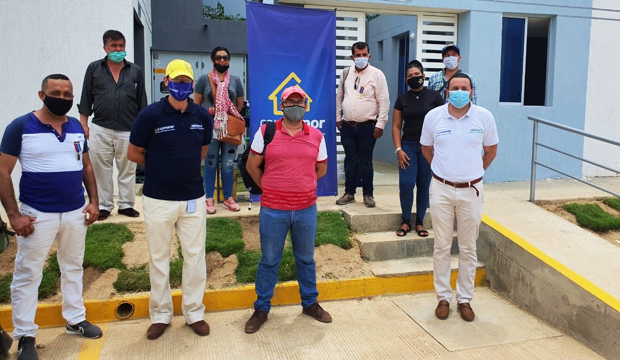 Más familias de la Fuerza Pública materializan el sueño de tener casa propia en Santa Marta